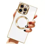 Case for iPhone 14 Pro Max Case [Compatible with MagSafe] Soft TPU Bumper