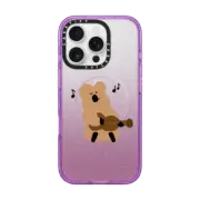 iPhone 16 Pro Impact Case MagSafe Compatible Ukulele Quokka