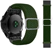 [TIOYW] 26mm 22mm Sport Nylon Strap Wristband for Garmin Fenix 6X 6 Pro 5X 5 7X 7 3HR Forerunner 935 Smart Watch Quick Release Bracelet