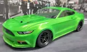 Ford Mustang Custom Painted RC Car Body 1/10 OnRoad For Traxxas 4Tec2.0