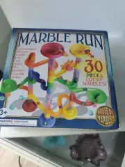 New - House of Marbles Marvellous Marble Run - 30 Piece Set - Ages 3+