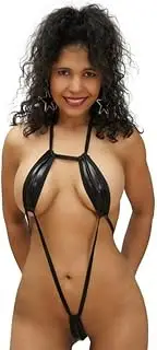 [WANFJ] Women's Erotic Costumes Erotic Lingerie Sets Sexy Sling String Backless Thong Swimwear One Piece Swimsuit