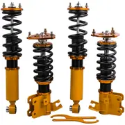 [MaXpeedingrods] Coilover Shock Struts compatible for Nissan s13 coilovers 180SX 200SX Silvia 240SX Front + Rear 4pcsLowering Kit