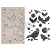 Prima Marketing Finnabair Moulds Clockwork Sparrows