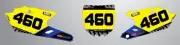 2014 YZF 450 Custom number Plates Factory Style