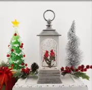 Musical Cardinal Snow Globe