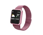 1.3inch Color Screen Blood Pressure Heart Rate Monitor Sport bluetooth Smart Wristband Watch-GOLD