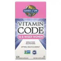 在飛比找Garden of life優惠-Vitamin Code 50 歲以上女性綜合維他命－120