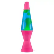 ® Lamp - 14.5" Neon Pink - The Original Motion Light - Green/Yellow and Blue ...