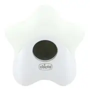 Chicco Nursing Baby USB Star Night Light Thermometer Home Nursery Room Decor