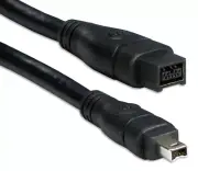 3ft 9 Pin to 4 Pin Firewire-800/400 Bilingual Cable
