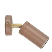 CLA Lighting MR16 Exterior Wall Pillar 1-Light Adjustable Spot Light (Aged Copper) IP54