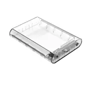 3139C3-CR USB3.1 to SATA3.0 Hard Drive Enclosure 3.5 Inch SATA Transparent HDD Case HDD SSD Enclosure