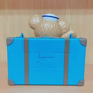 出清 現貨 日本東京迪士尼海洋 達菲 旅行箱 造型 爆米花桶 置物桶