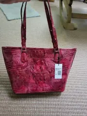 NWT Brahmin Medium Asher Tote Petunia Melbourne Hand Bag