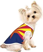 Arizona state flag print Dog Shirts for Small Dogs Stretchy T-Shirts Lightweight Tank Top Sleeveless Striped Vest