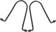 Rain Chain Adapter Hook 2pcs Rain Chain Gutter Adapter Metal Hooks Easy Installation