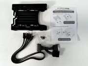 ICY DOCK Dual 2.5" to 3.5" Hard Drive / SSD Bracket w/SATA cables! MB290SP-1B