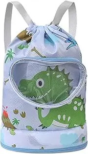 Kids Swim Bag | Children's Beach Backpack | Waterproof Drawstring Tote for Swimming Lessons | Lightweight, Durable, and Spacious Design for Boys and Girls