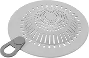 Silicone Hair Catcher Shower Drain Plug for Bathtub, Sink Filter Accessory for Kitchen and Bathroom - Hair Trap