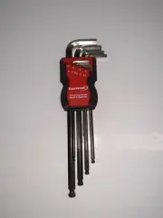ALLEN KEY SET 9 PEACE METRIC CHROME-VANADIUM