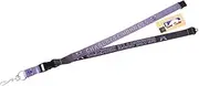 [pro specialties group] NBA Charlotte Hornets Unisex Charlotte Hornets Lanyard Reverse Pop C, Black