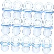 BESPORTBLE 100Pcs Mini Pacifiers Models for Party Favors Shower Decorations Safe Durable Fillers for Present Bags Celebrations for Gender Reveal Events