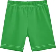 [RPLIFE] Girls Cotton Bike Shorts Under Dress for Girls Summer Outfits Breathable Spandex Shorts Mint Print, 4-10 Years, Mint, 10 Years