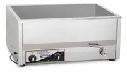 Roband Counter Top Bain Marie with thermostat 4 x 1/2 size, pans not included - Portable Bain Maries (RB-BM4T) - BM4T-RB