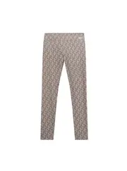 GUESS Girl's Beige Logo Leggings (7–16), Elastane