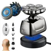 Head Shaver for Bald Men 7D – Smooth Electric Razor, Waterproof, Ergonomic Gr...
