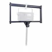 Pro X Mobile Mount Bracket for Dual Laser DJ Lighting to Speaker Stand 2" Pipe