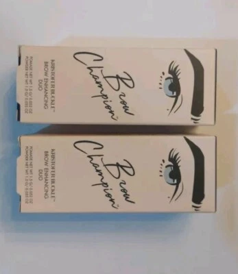 Kit of 2 KB Brow Champion Kristofer Buckle Duo Blonde -BNIB -
