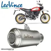DUCATI SCRAMBLER 803 ABS Desert Sled Fasthouse 2021 Exhaust Leovince LV-10 15...