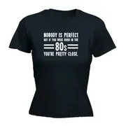 Sailing Nobody Is Perfect Born In The 80S - Funny Novelty Womens T-Shirt T Shirt Tshirt