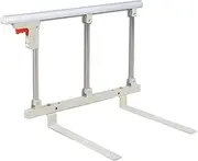 Bed Rails Guard for Elderly Adults Foldable Safety Side Guard Disabled Assist Handle Metal Grip Bumper Bar 70 * 40CM