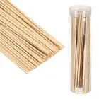 25CM/10Inch Reed Diffuser Stick, 100 Pack Refill Sticks with PET Bottle, Wood
