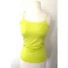 NWT La Classe Couture Lime Green Stretchy Strappy Tank Top Sz M/L