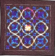 PINEAPPLE ASKEW --- ROTARY CUTTER VINTAGE STRIP QUILT PATTERN