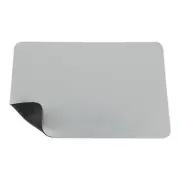 Coffee Mat 23" x 16" Dish Drying Mat with Rubber Backed Absorbent Light Grey