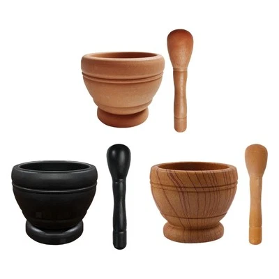 Garlic Pounder Wide Mouth Kitchen Muddler for Ginger Hot Sauce Fresh Mustard