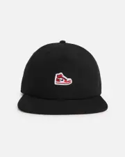 [JORDAN] Jordan Jumpman Pro Sneaker Patch Structured Snapback Black - Size L/XL L/XL Black