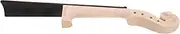 LIGIGWASH Violin Fingerboard Neck Head Replacement: 4/4 Size Wood Violin Unfinished Fretboard - Musical Instrument Supply for Music Students and DIY Projects