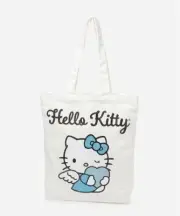Hello Kitty Forever21 Blue Angel Kitty Charm Tote Bag Collaboration Product