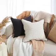 Interstellar Black Square Cushion [HABLINTEC23]