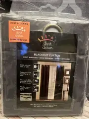 Dusk To Dawn Light Blocking Noise Reducing Blackout Curtain 42 X 63 “