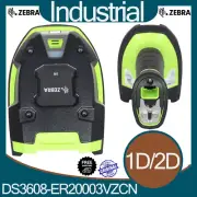 Zebra DS3608-ER20003VZCN 2DIndustrial Green Handheld Barcode Scanner W/USB Cable