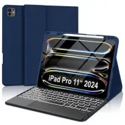 Keyboard Case for iPad Pro 11-inch (M4) - Magnetic Wireless Keyboard with Mul...