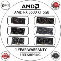 在飛比找蝦皮購物優惠-Amd Radeon RX 5600 XT 6G D6 遊戲