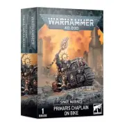 Warhammer 40k - Space Marines - Primaris Chaplain On Bike